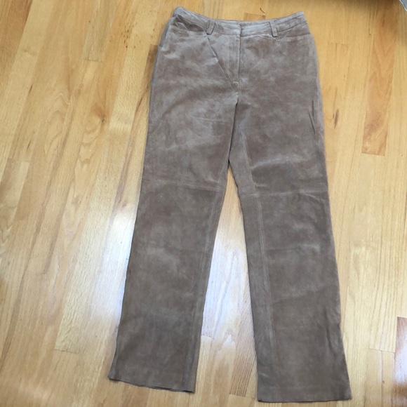Anne Taylor Loft Leather Pant - Picture 1 of 3